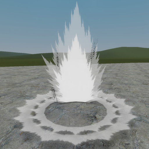 Dragonball FighterZ Aura Effect (Prop)