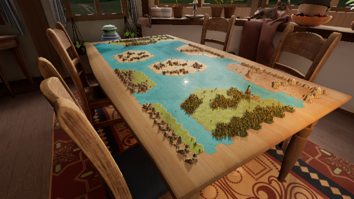 Break lands