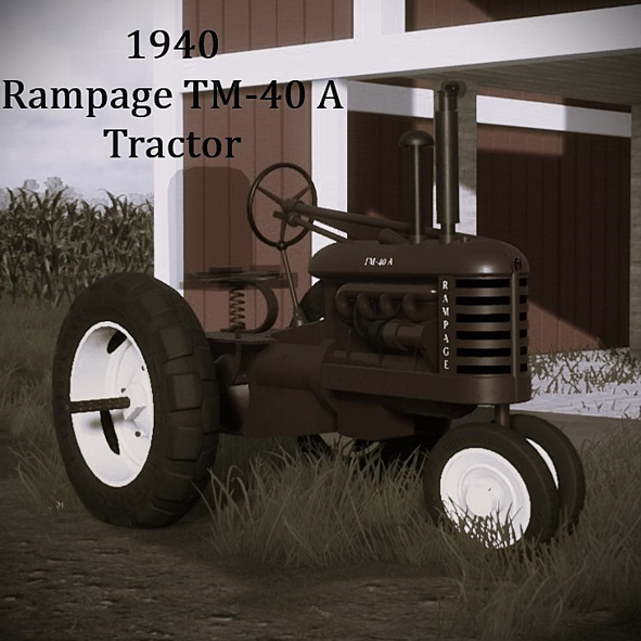 1940 Rampage TM40-A Tractor