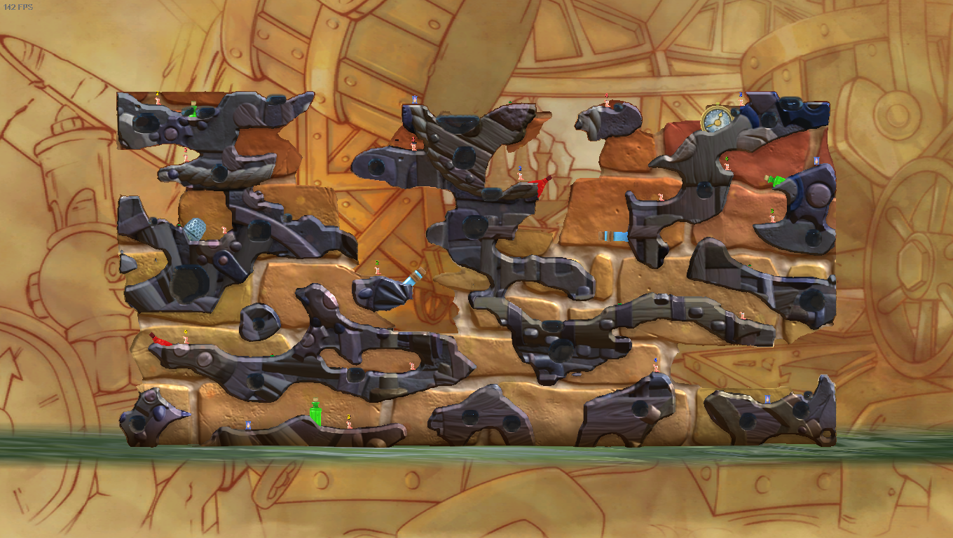 Worms map by Niwek