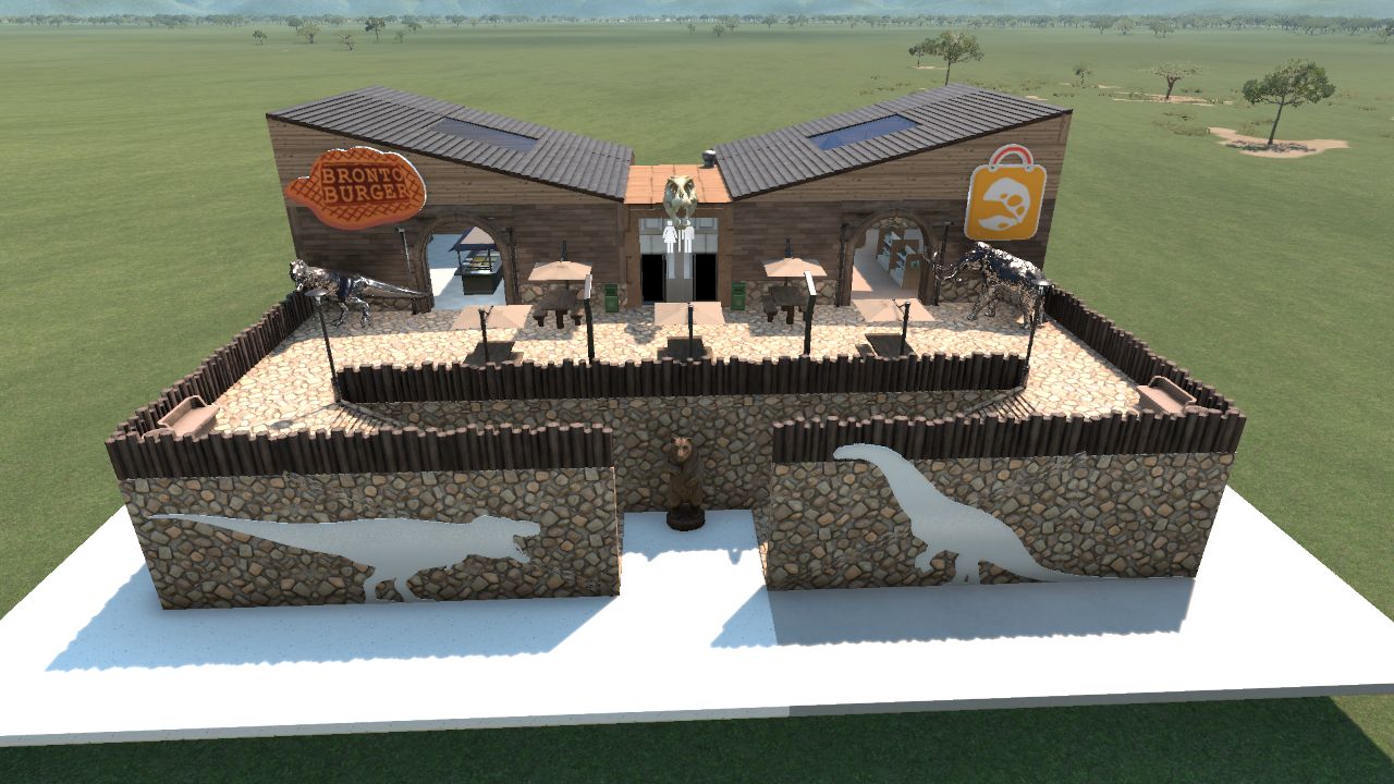 Combination Rest Area
