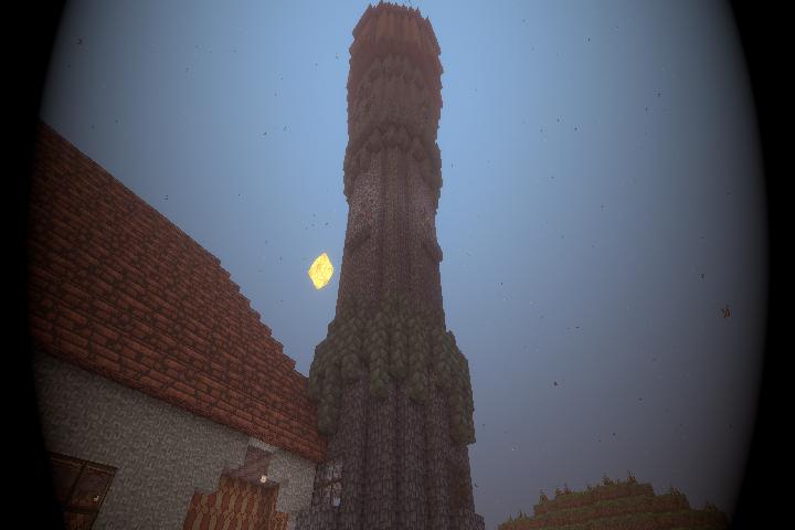 house and tower
