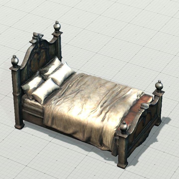 Planescape - Tavern Bed (4)