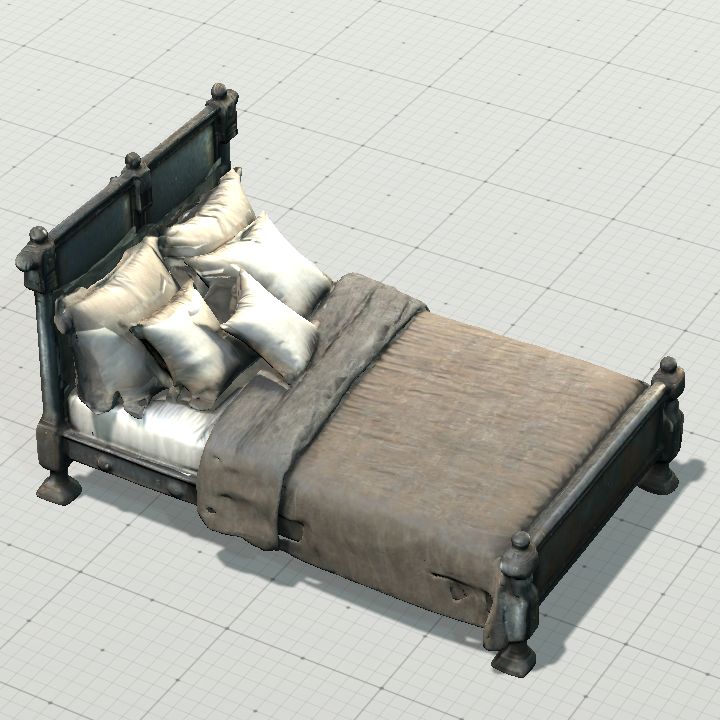 Planescape - Tavern Bed (5)