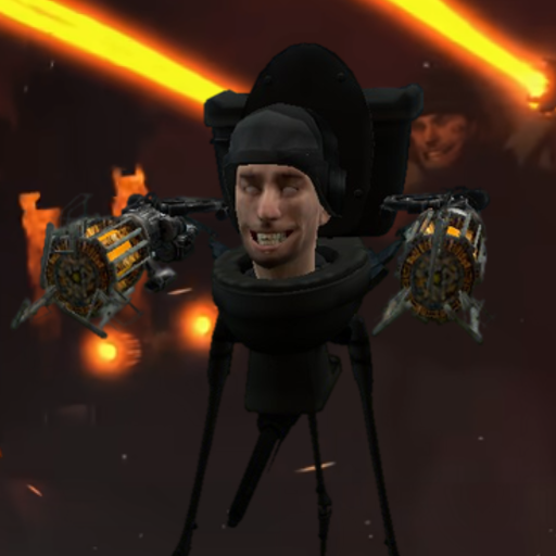 Skibidi Toilet Laser Shooter Strider
