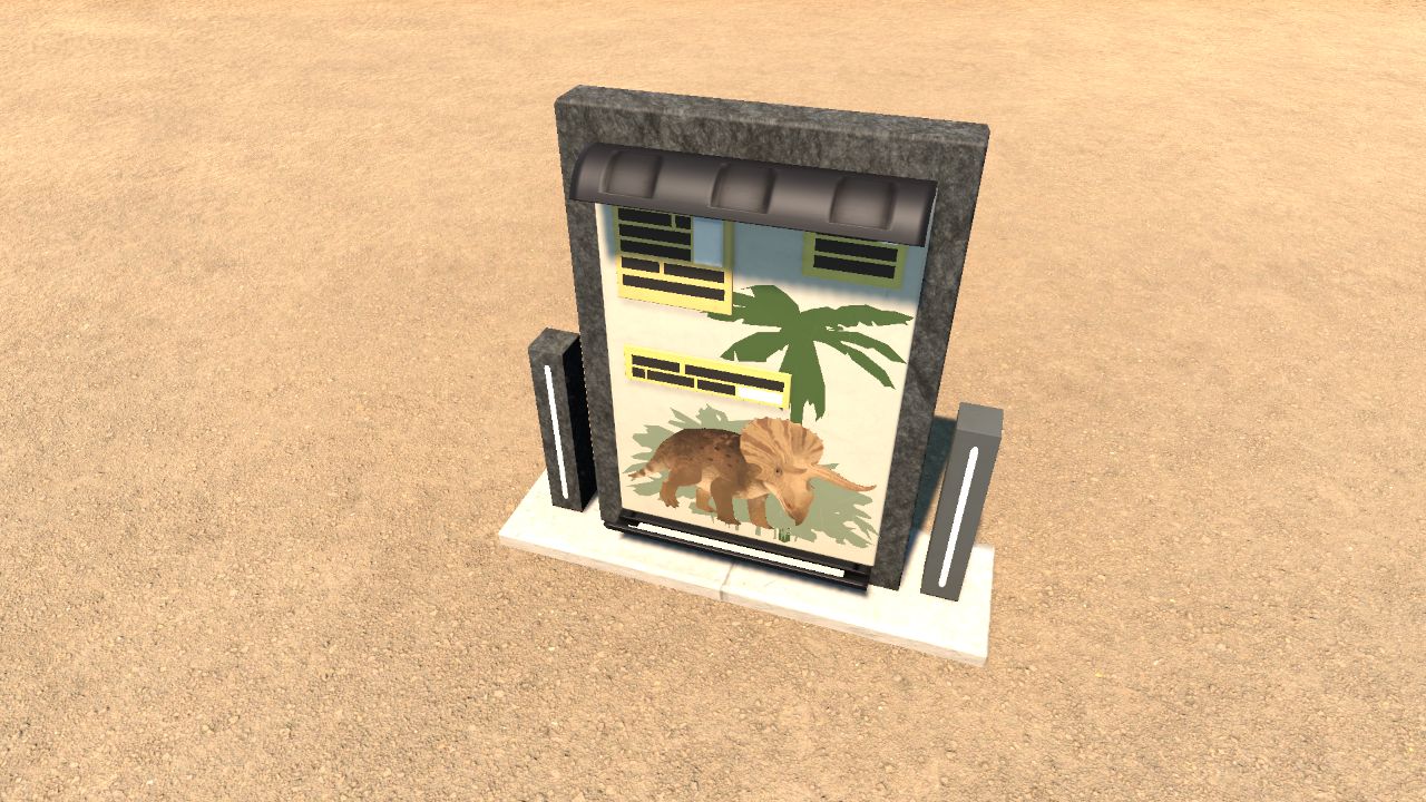Triceratops Info Panel 1