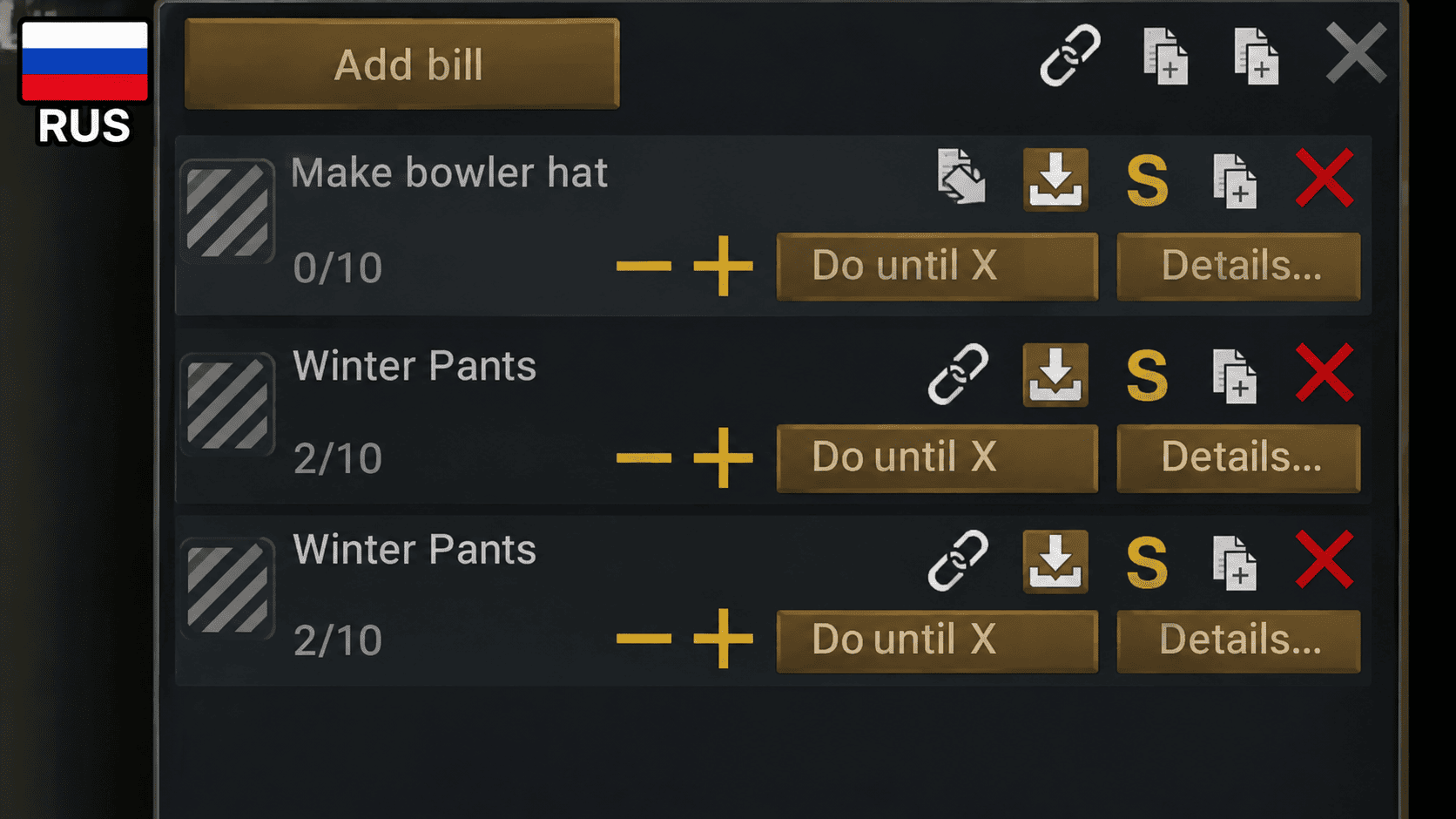 Better Workbench Management Complete Russian Translation mod preview for RimWorld