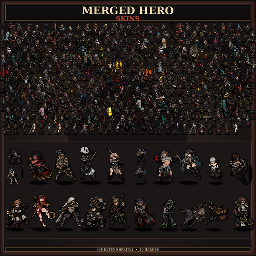 Dan's SFW Hero Skins Pack preview