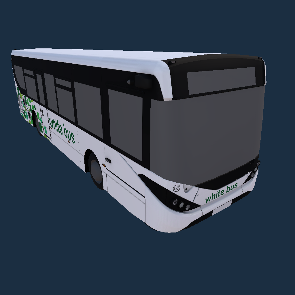 White Bus Services 52 YX70 OHP