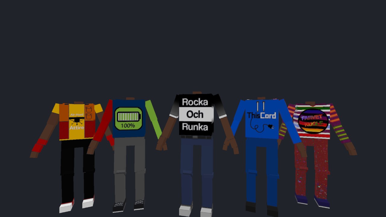 YM's Random Body Textures #12(Dark Skintone)
