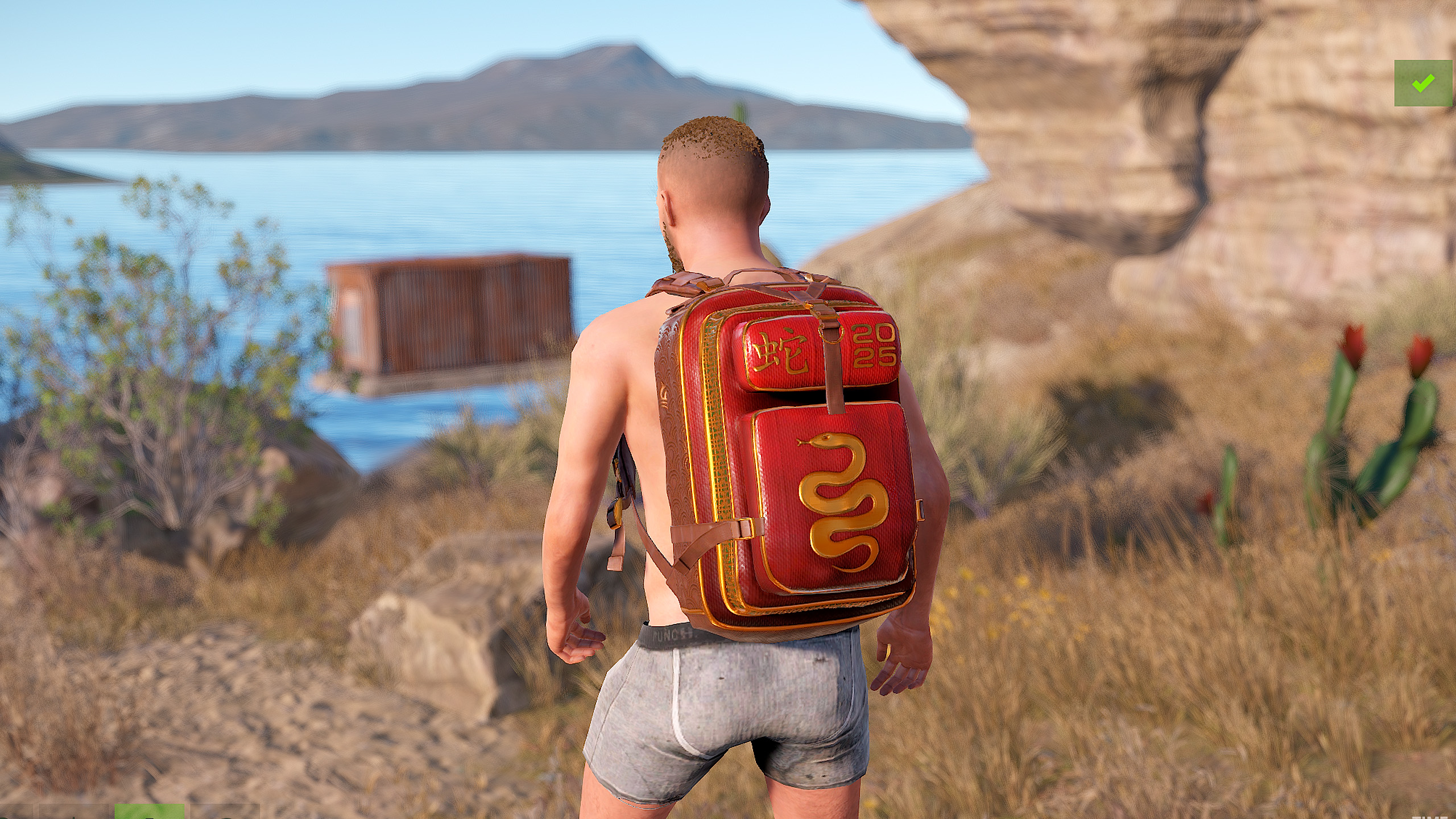 Lunar Snake Backpack