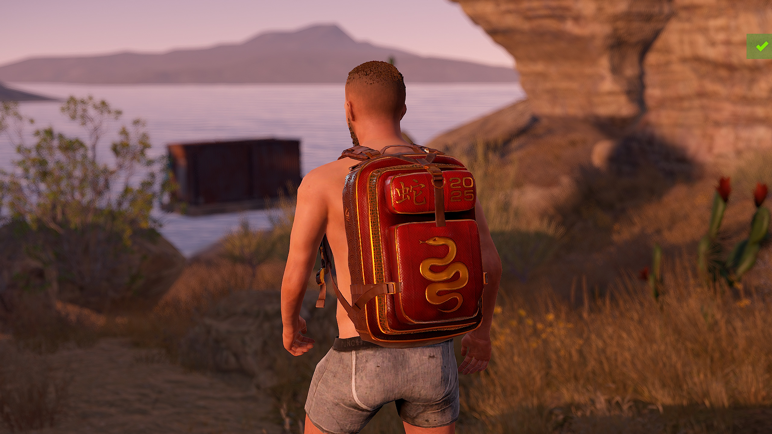 Lunar Snake Backpack