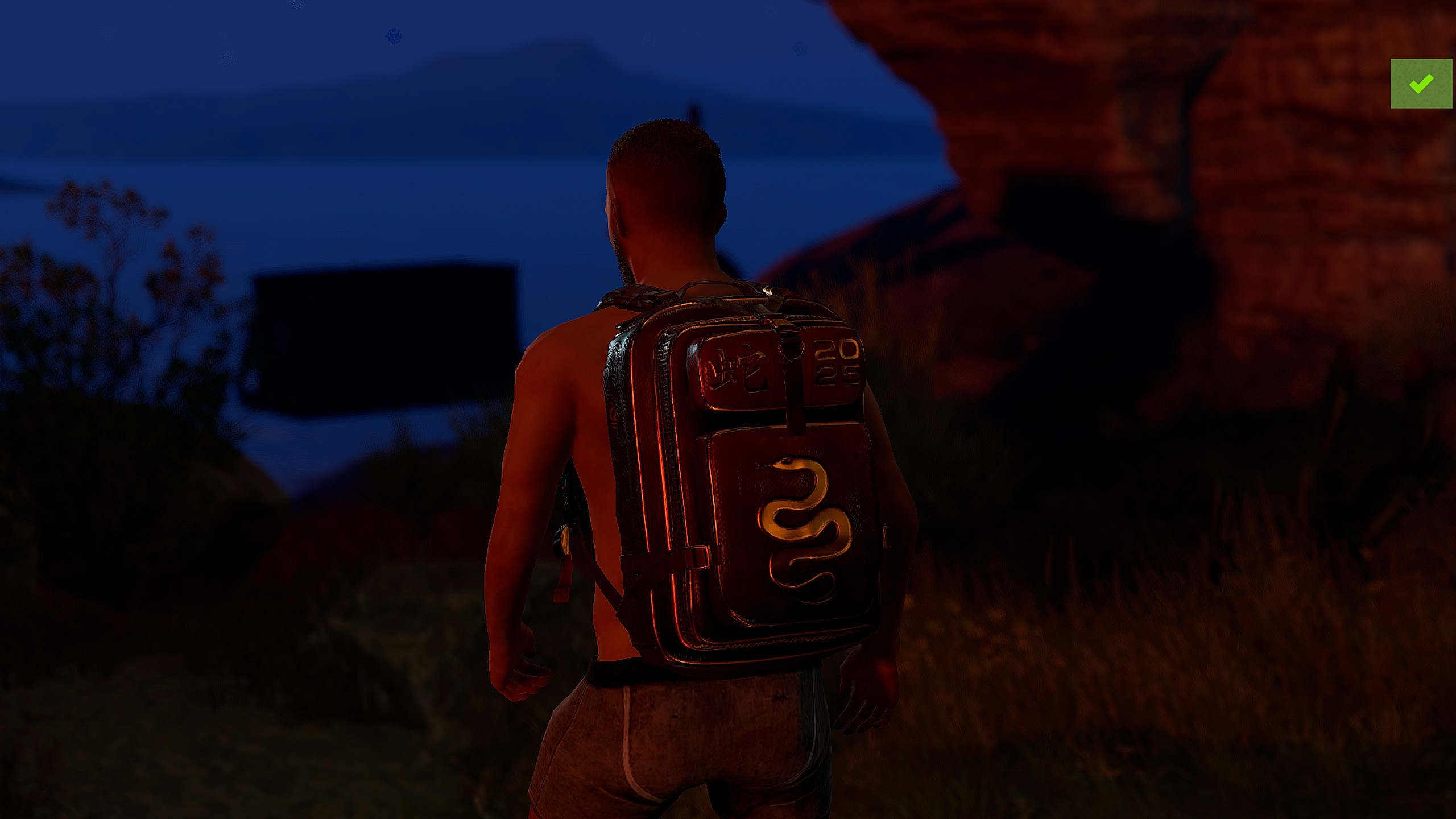 Lunar Snake Backpack