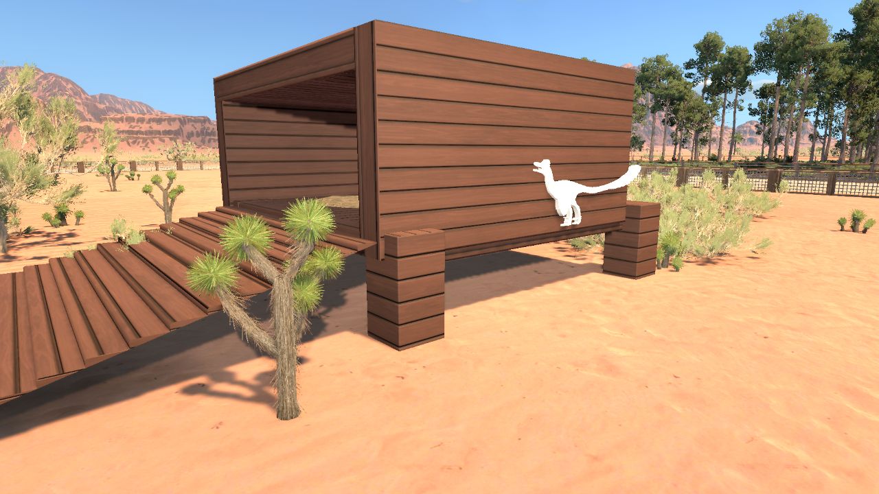 Small Velociraptor Shelter preview