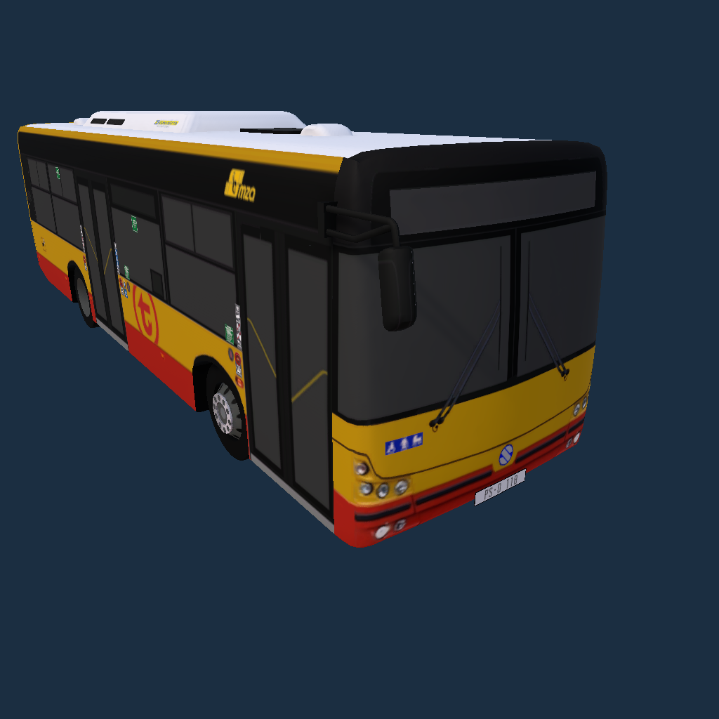 Solbus SM10 MZA Warszawa z 2011r.