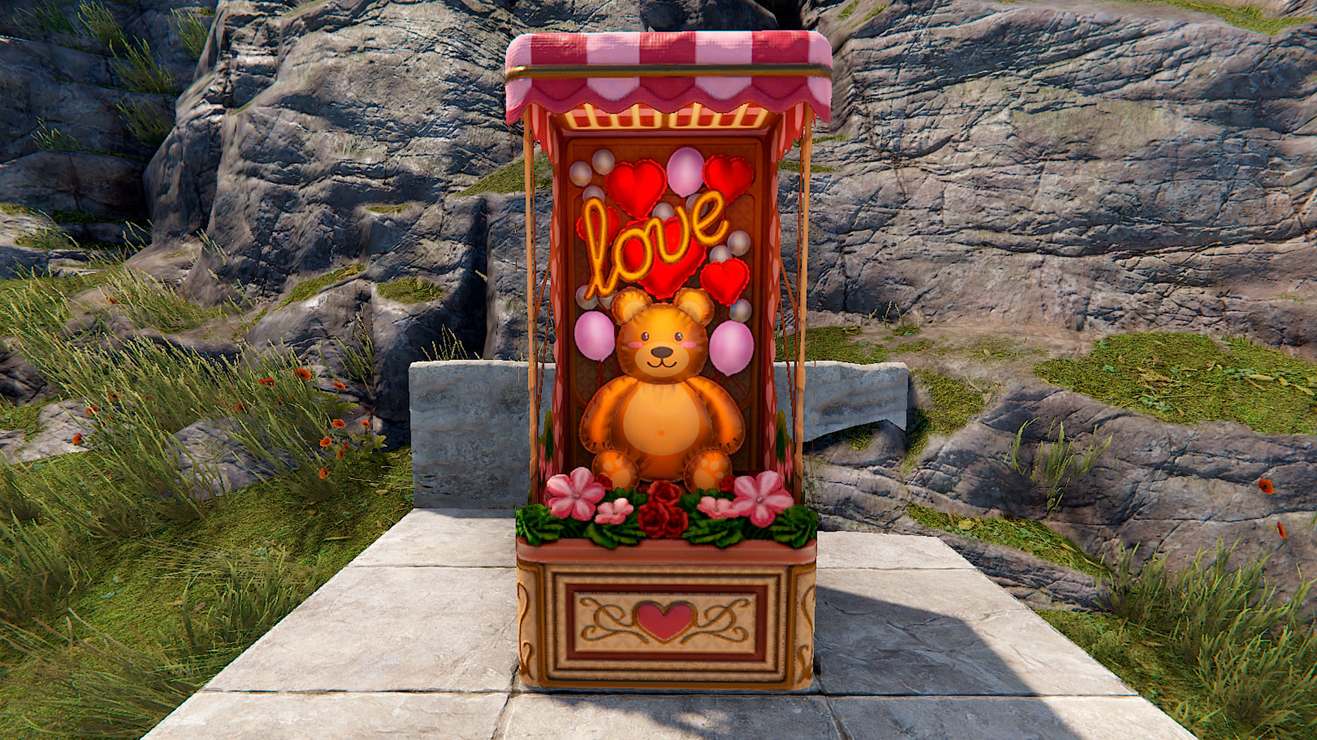 Lovely Balloon Cart