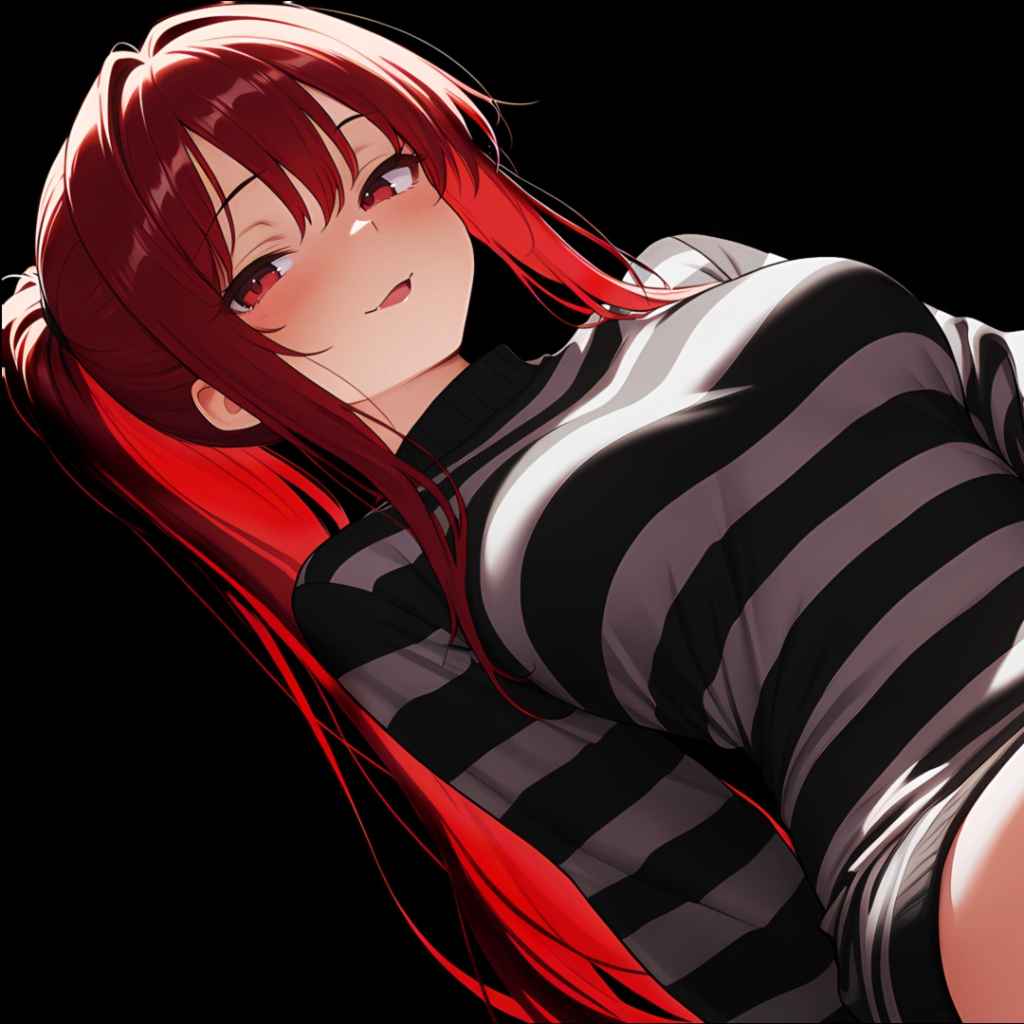 Girl | Dark Background | Dark & Colored Versions | 4K
