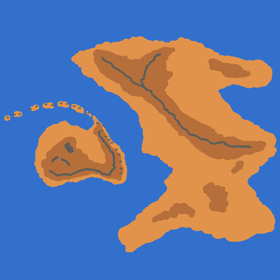 Map of Rodinia (800 MYA)
