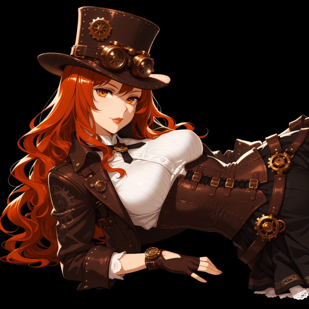 Girl | Dark Background | Dark & Colored Versions | 4K