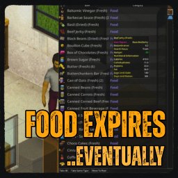 Food Expires Eventually – Project Zomboid Mod