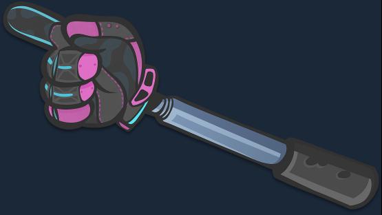 Paper "Pointer" Sticker Vice Version