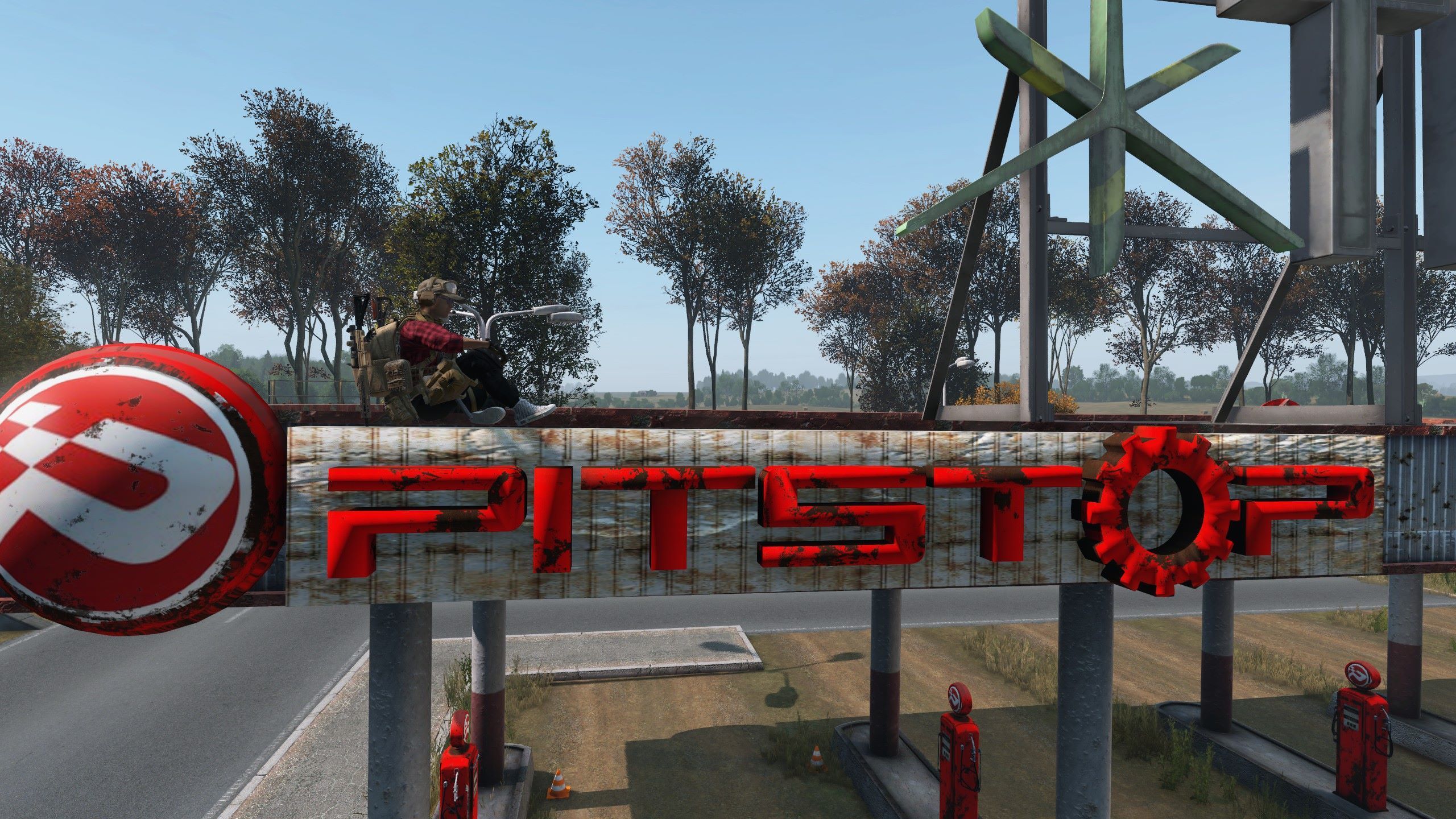 Pitstop - Weapons and Clothing