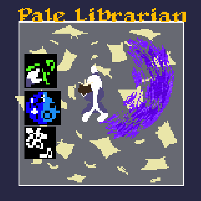 [NEW IDLE]Pale Librarian | Wizard skin