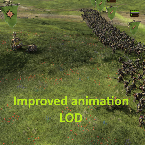 Improved animation LOD