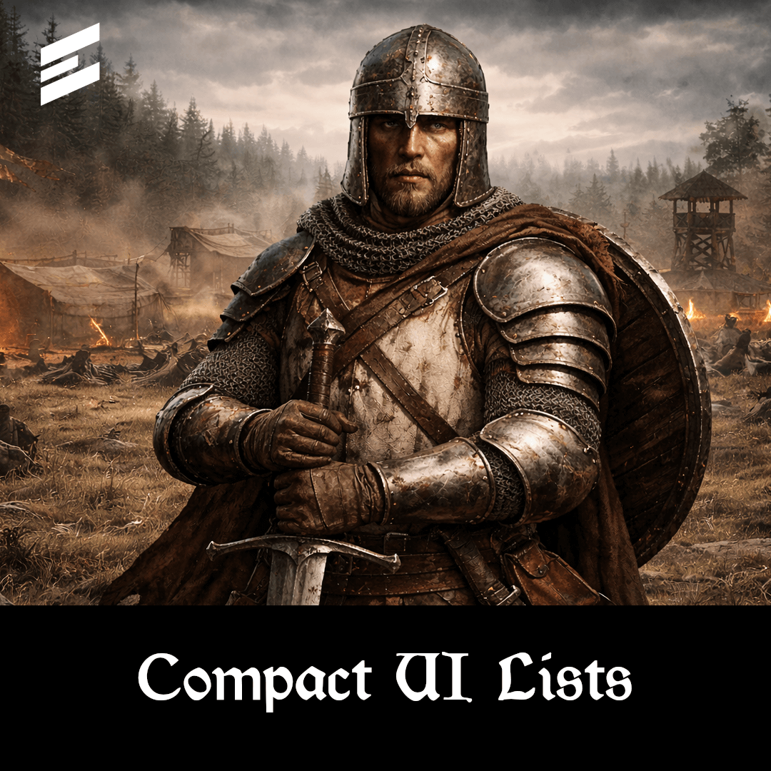Compact UI List