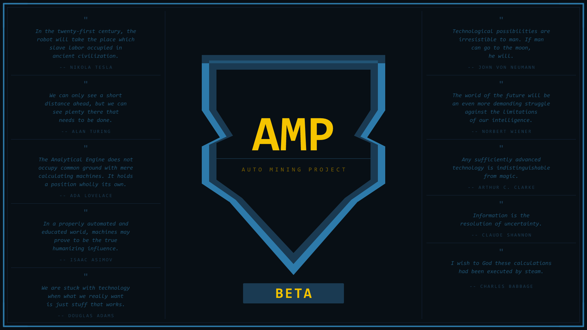 AMP - Auto Mining Project