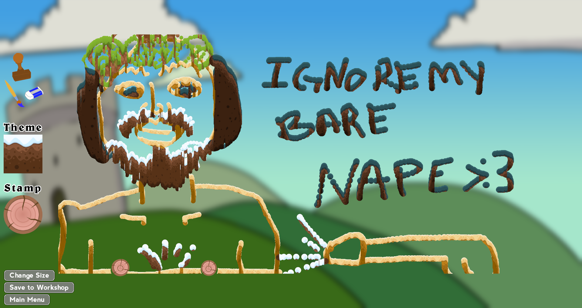 BARE NAPE