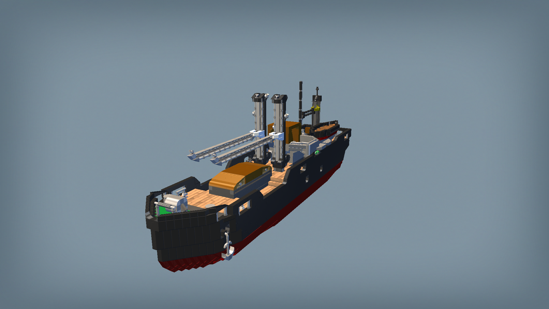 Small steam Ship