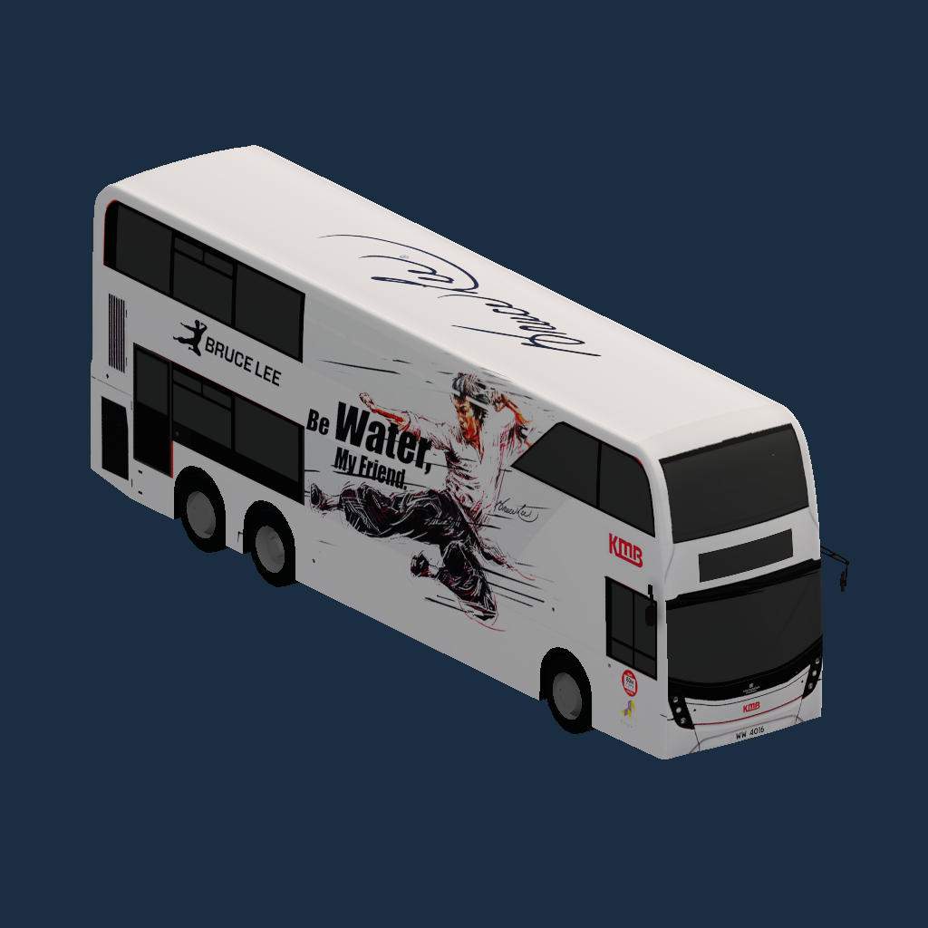 KMB ADL Enviro500MMC 12.8M WW4016 李小龍誕辰80周年 Bruce Lee 80th Anniversary