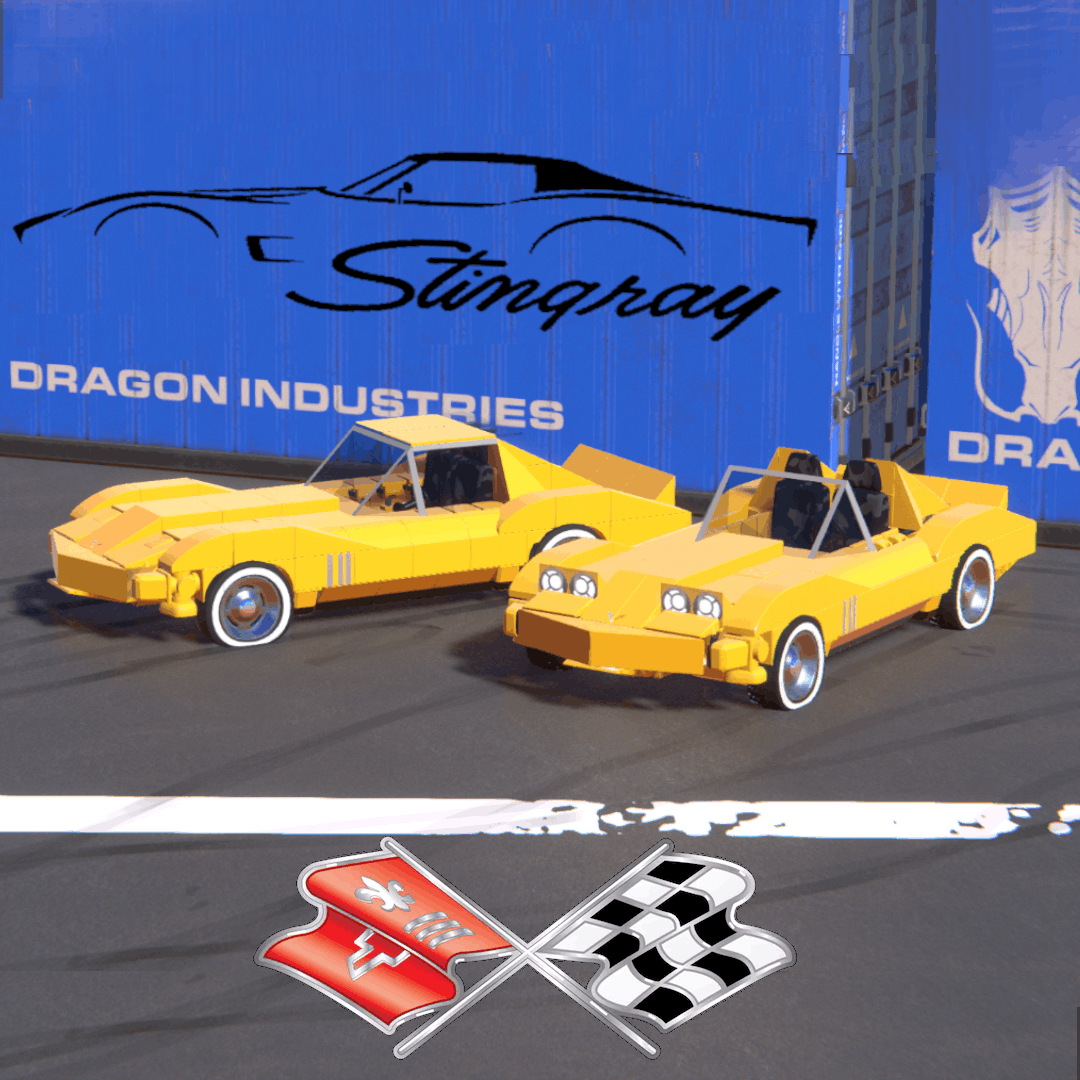 Corvette C3 Stingray functional convertible