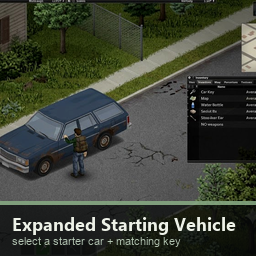 Expanded Starting Vehicle – Project Zomboid Mod