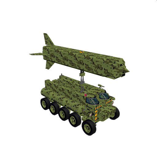 Golden Spear-6 missile vehicle 金矛-6导弹发射车