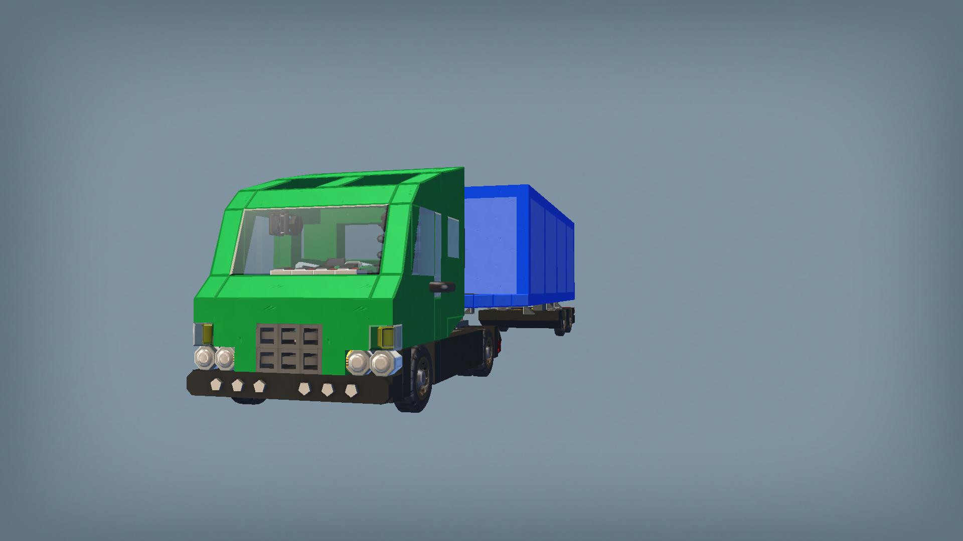 Mini Truck with semitrailer