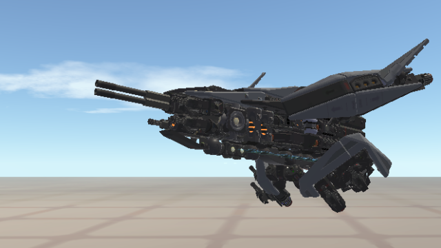 ホバー戦闘機　013