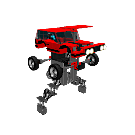 VERY WIEIRD WALKER WITH CAR