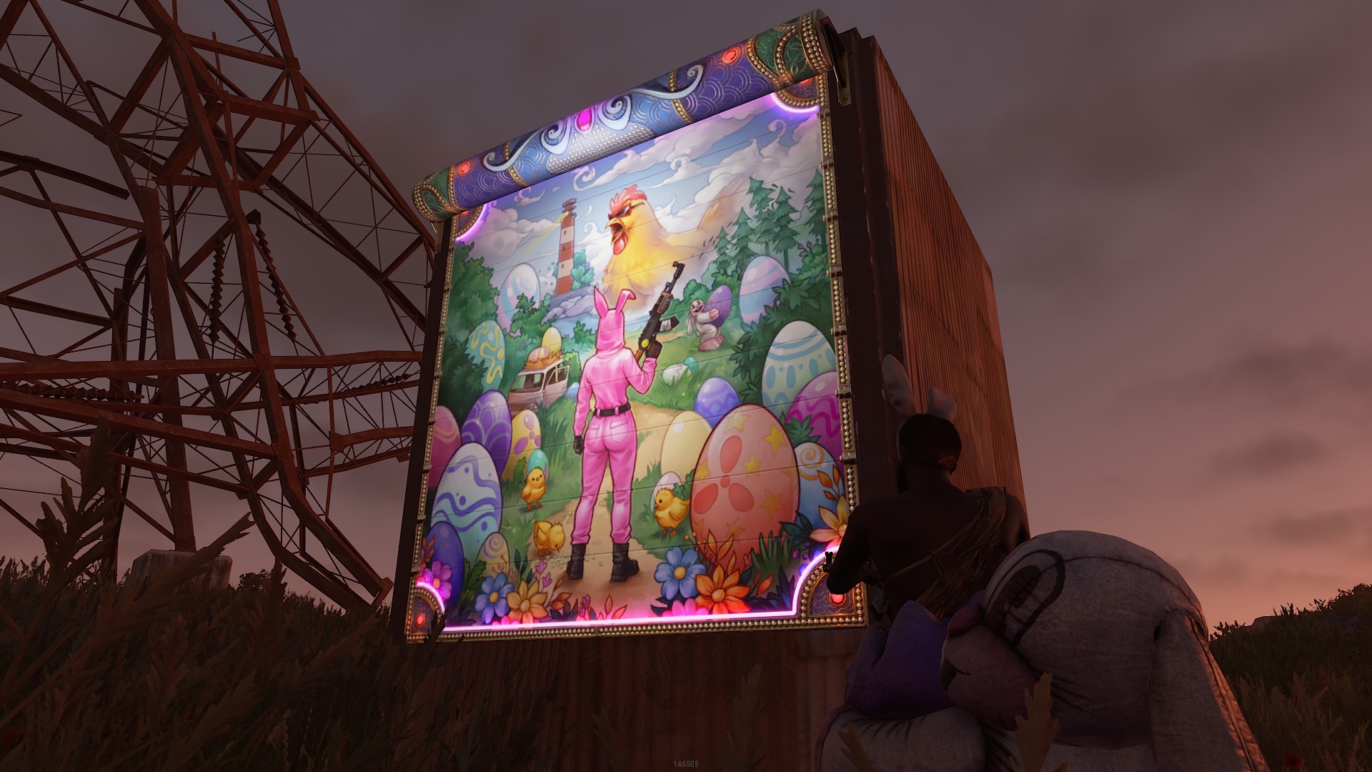 Easter Madness Garage Door thumbnail 8