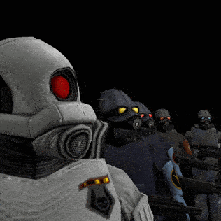 Animated Pulsing eyes and headgear for Combine Soldiers preview