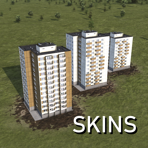 Skins for T06B 70s - 80s Towers pack