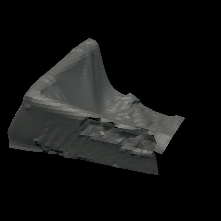 Crate covering cloth drape