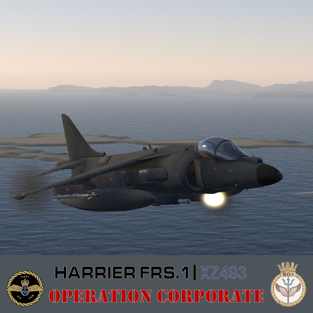 Harrier FRS.1 | XZ493 FKW 82’
