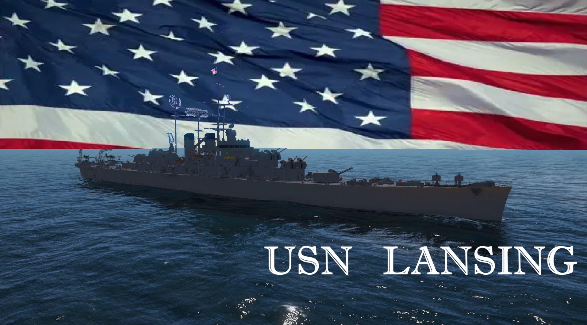 USS Lansing 兰辛号防空巡洋舰 preview