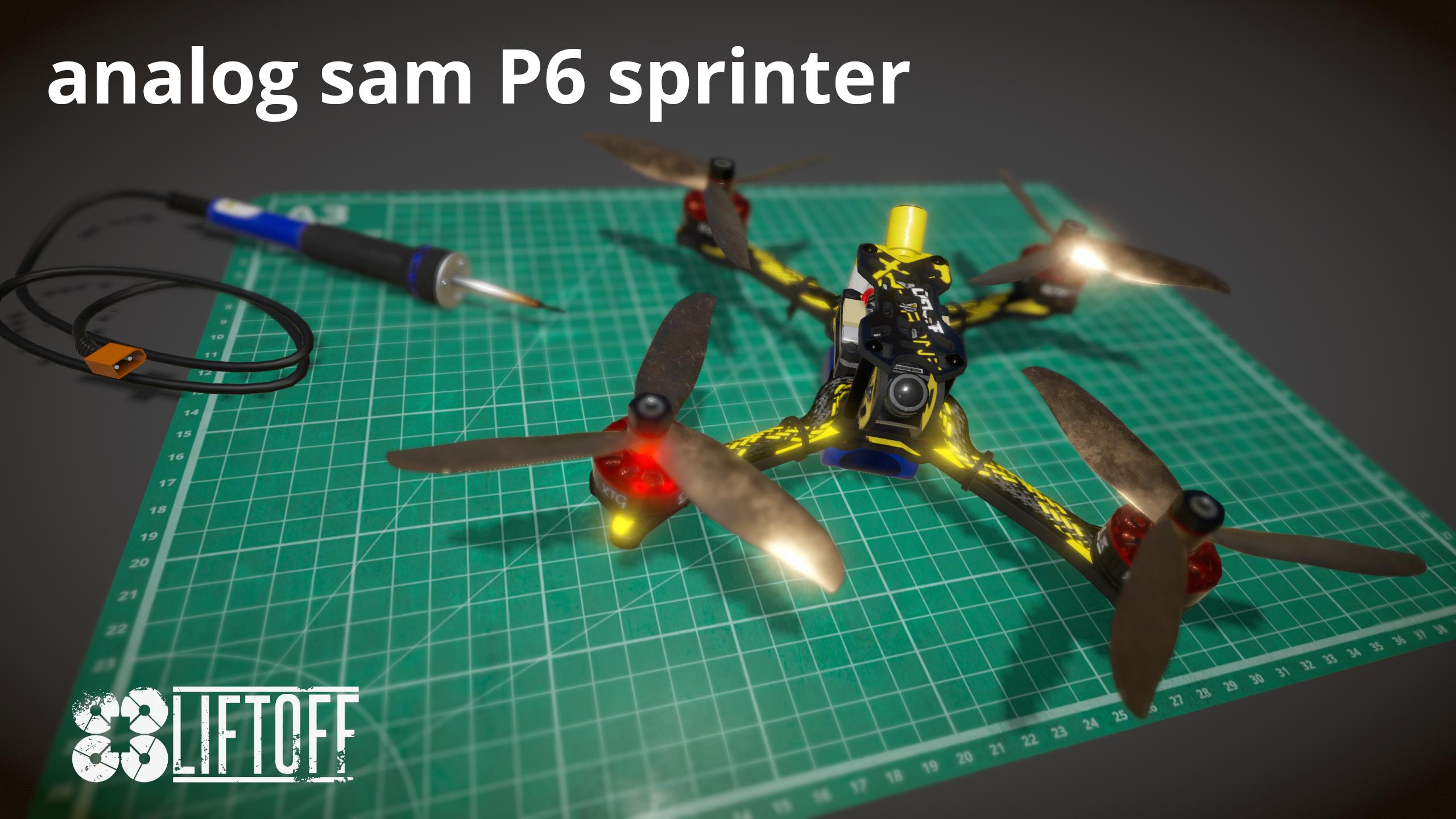 analog sam P6 sprinter