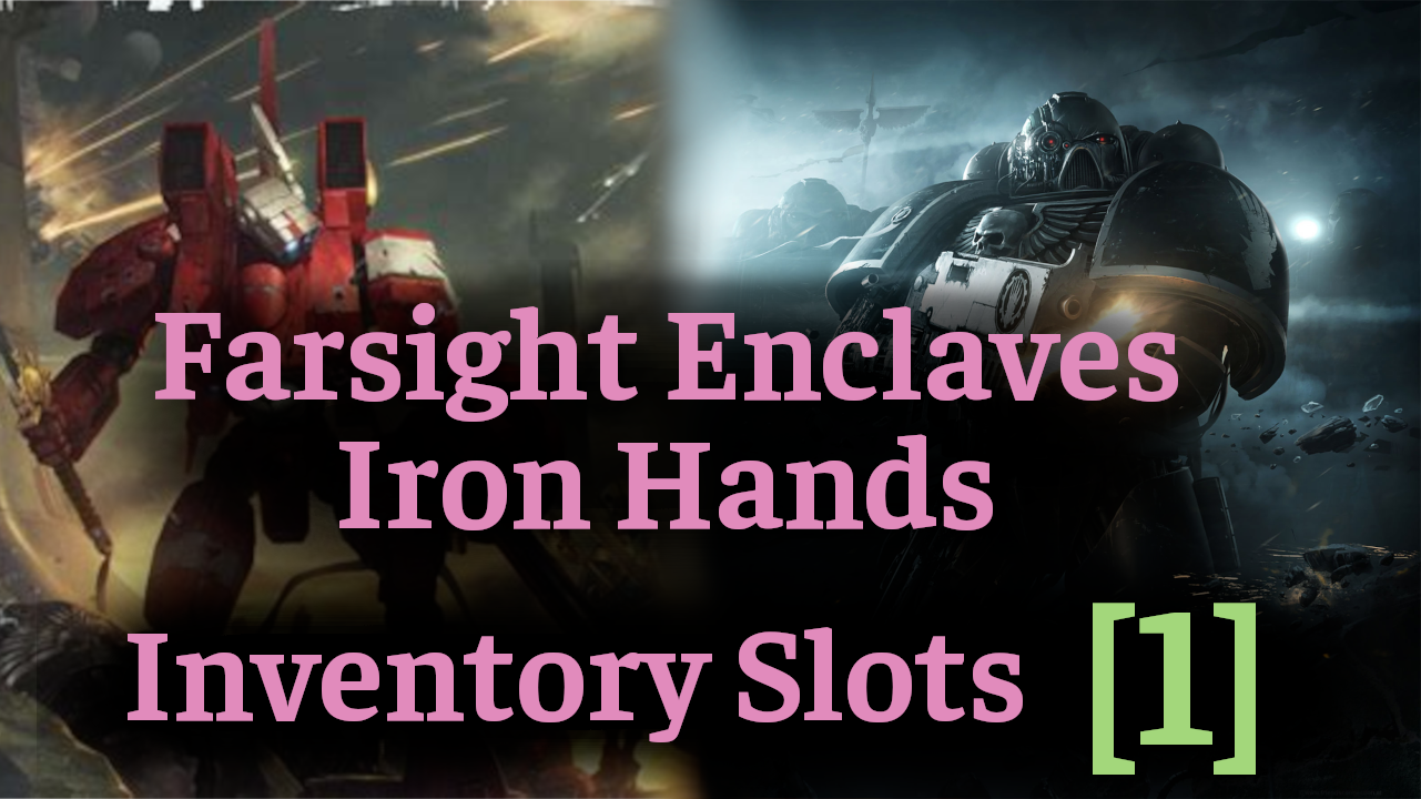 DexGattaca Factions + Inventory for All Units (1)