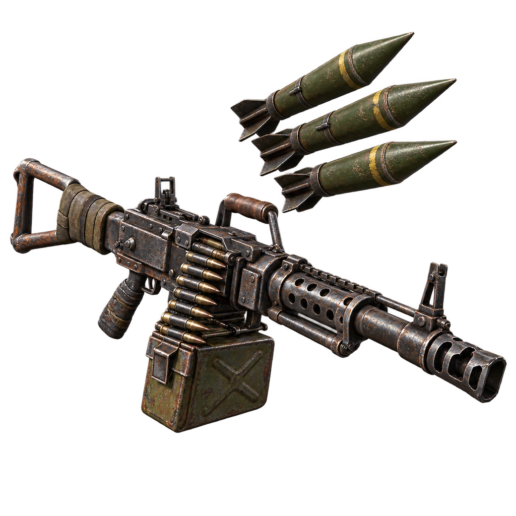 Steam Workshop::HMLMG Decimator - PvE Inventory Icon