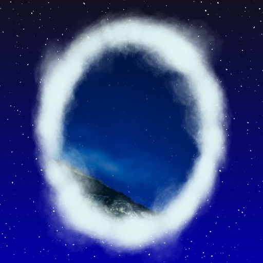 SnowFlake - Looking at the blue sky