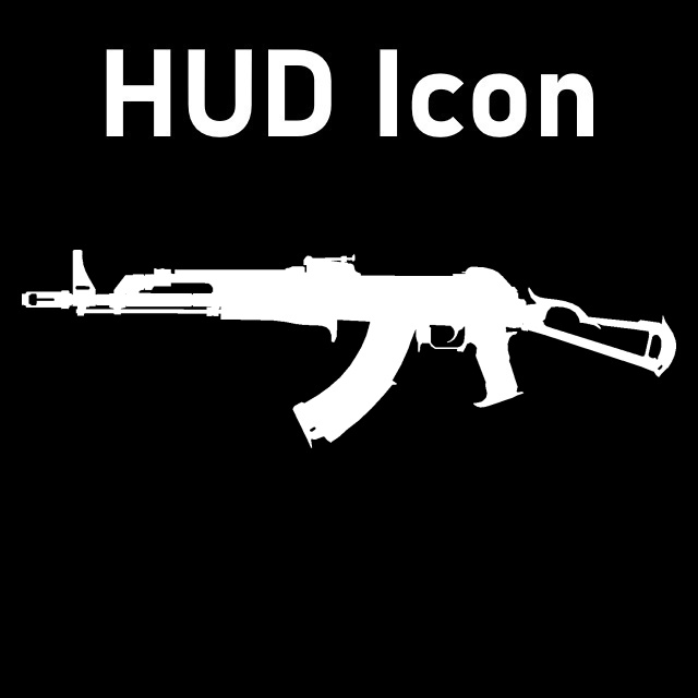 Warframe - Ax-52 HUD Icon (AK-47)